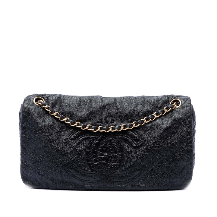 Chanel Medium Vinyl Rock et Chain à rabat