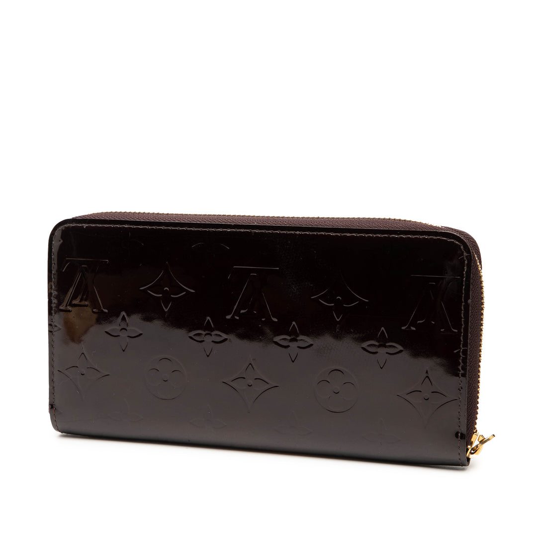 Louis Vuitton Monogram Vernis Zippy Portefeuille long