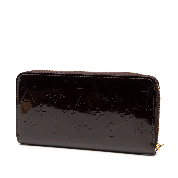 Louis Vuitton Monogram Vernis Zippy Portefeuille long