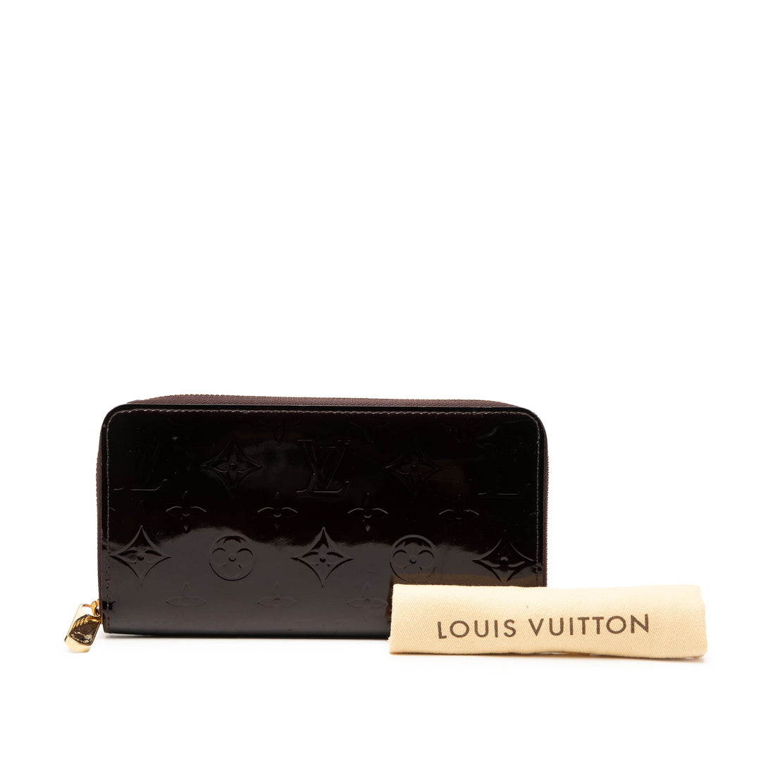 Louis Vuitton Monogram Vernis Zippy Portefeuille long