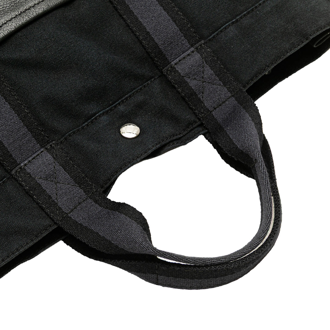 Canvas and Leather Fourre Tout MM Blue - Gaby Paris