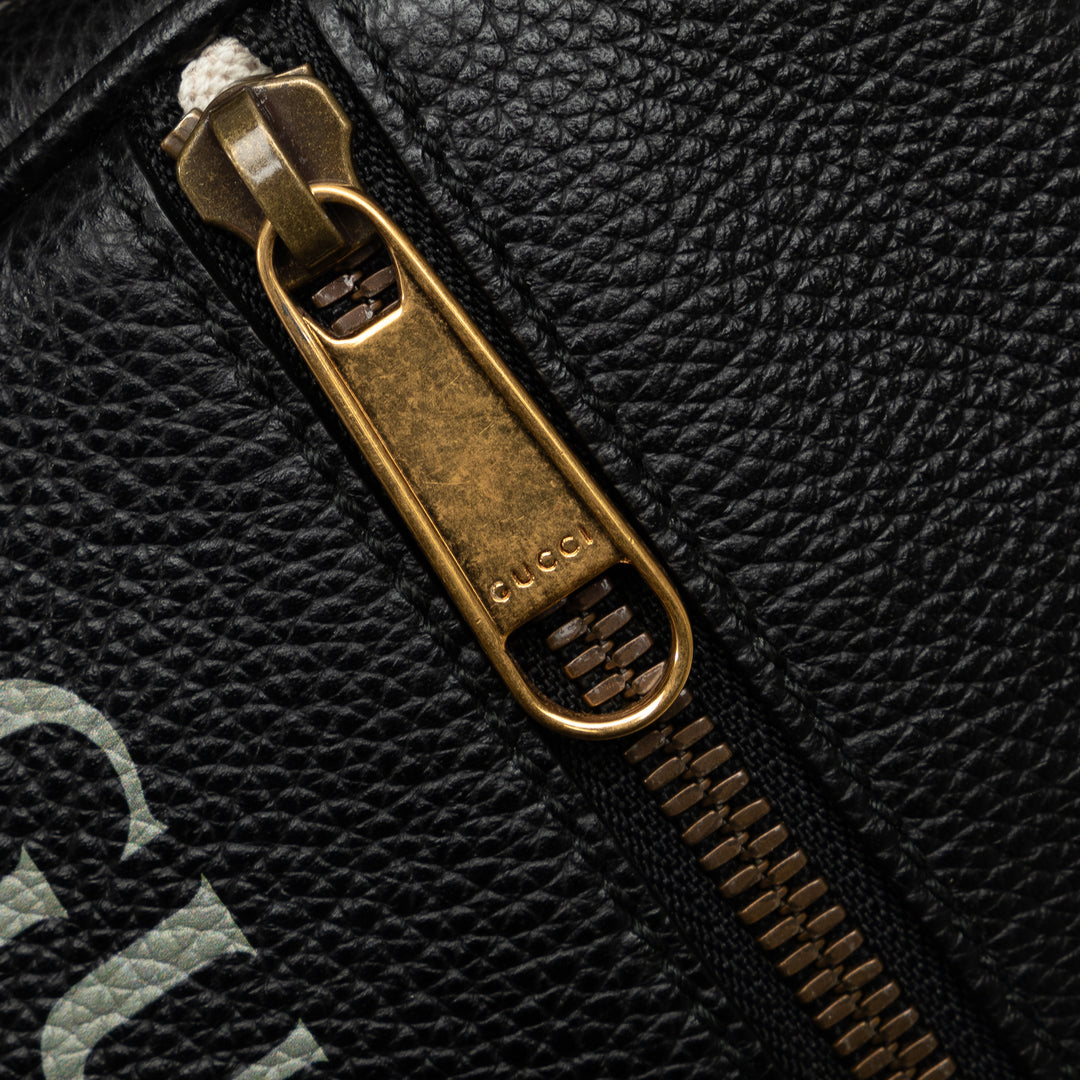 Gucci Logo Crossbody Black - Gaby Paris