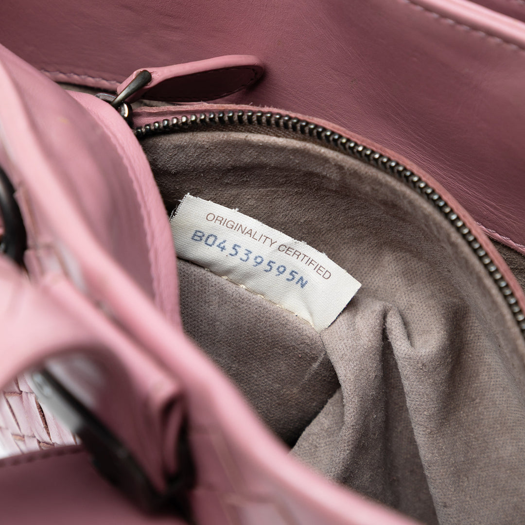 Bottega Veneta Small Nappa Intrecciato Roma Sac