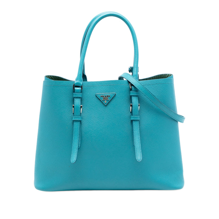 Prada Medium Saffiano Cuir Double Handle Sac