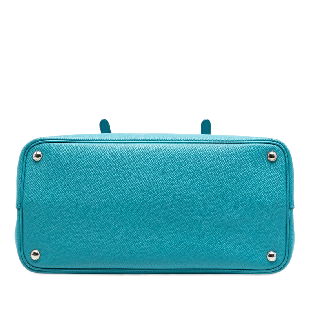 Prada Medium Saffiano Cuir Double Handle Sac