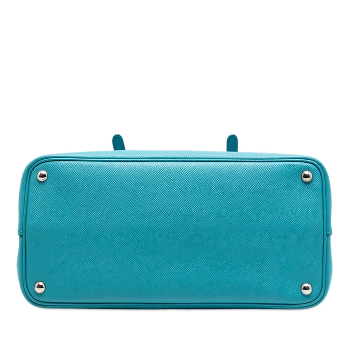 Prada Medium Saffiano Cuir Double Handle Sac