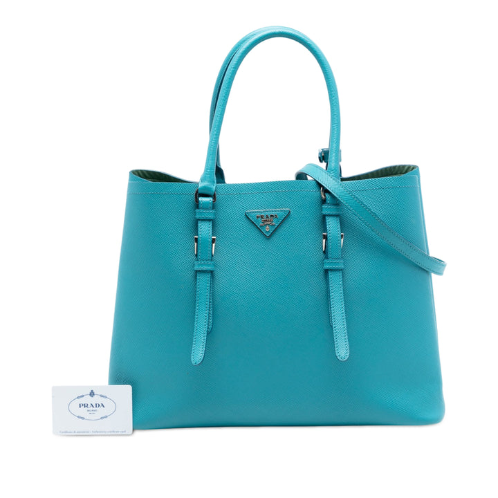 Prada Medium Saffiano Cuir Double Handle Sac