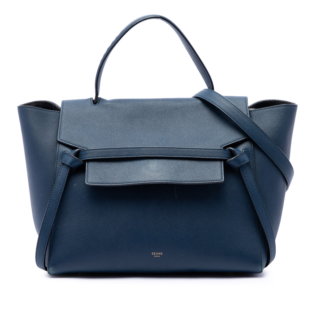 Celine grainé Sac ceinture Mini Cuir de veau grainé