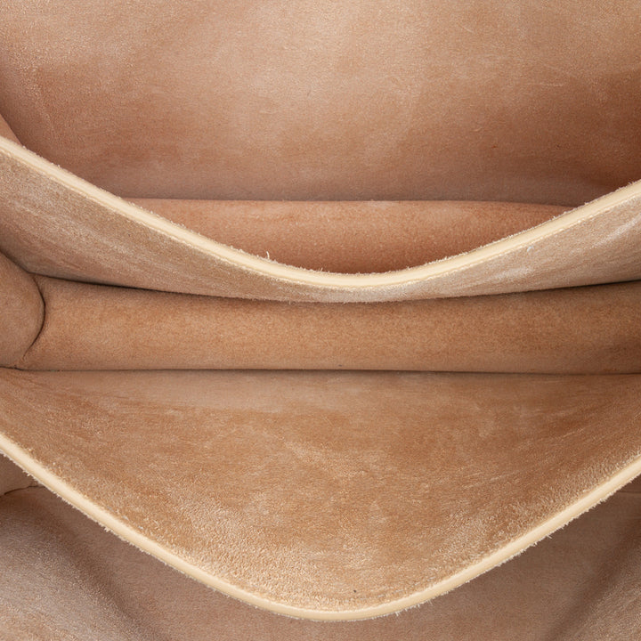 ALAÏA Medium Textured Cuir de veau Le Papa Sac porté croisé Noir