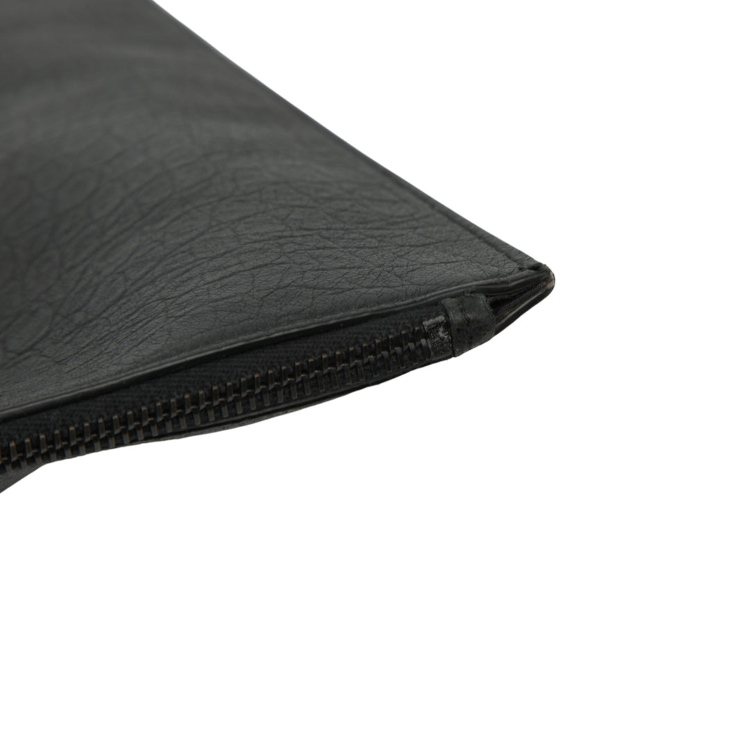 Saint Laurent Croc embossé Cuir Monogram Pochette