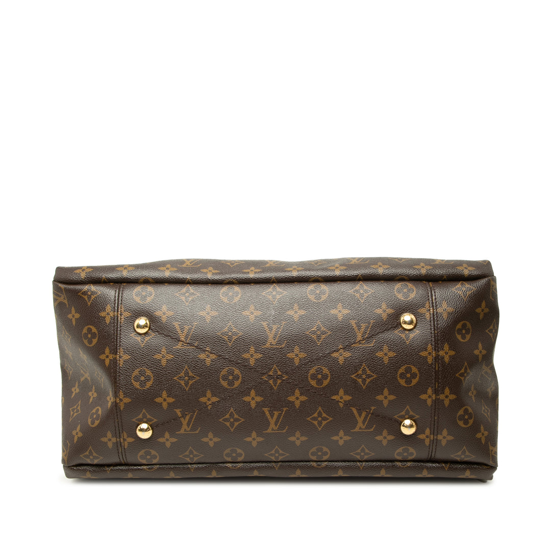 Louis Vuitton Sac porté épaule Artsy Monogram MM Marron – vue 3 – GABY PARIS