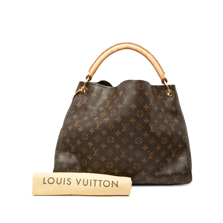 Louis Vuitton Sac porté épaule Artsy Monogram MM Marron – vue 7 – GABY PARIS
