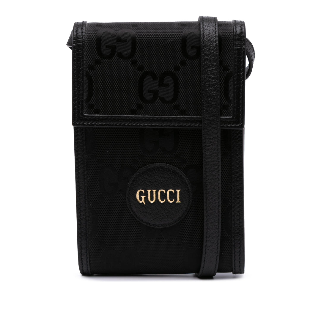 Mini GG Nylon Off The Grid Crossbody Black - Gaby Paris