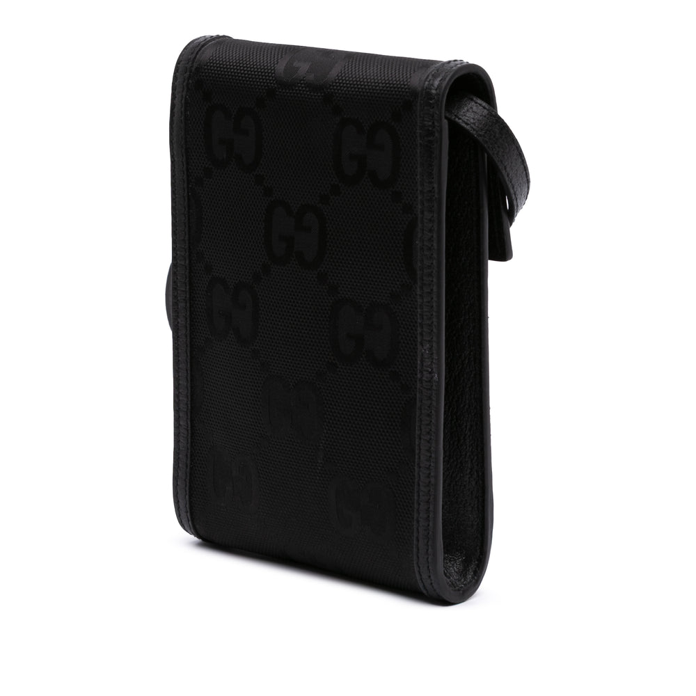 Mini GG Nylon Off The Grid Crossbody Black - Gaby Paris