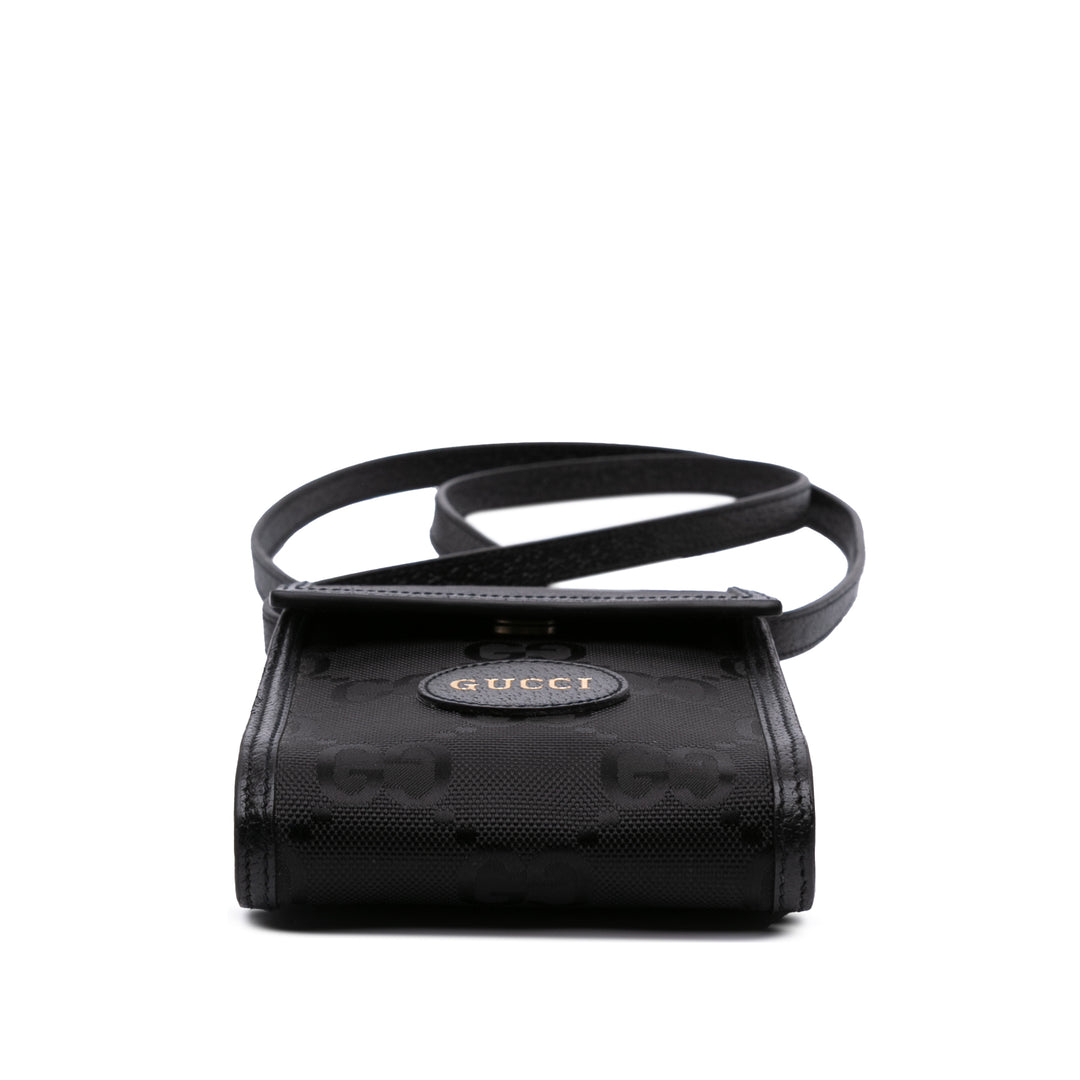 Mini GG Nylon Off The Grid Crossbody Black - Gaby Paris