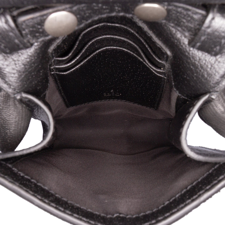 Mini GG Nylon Off The Grid Crossbody Black - Gaby Paris