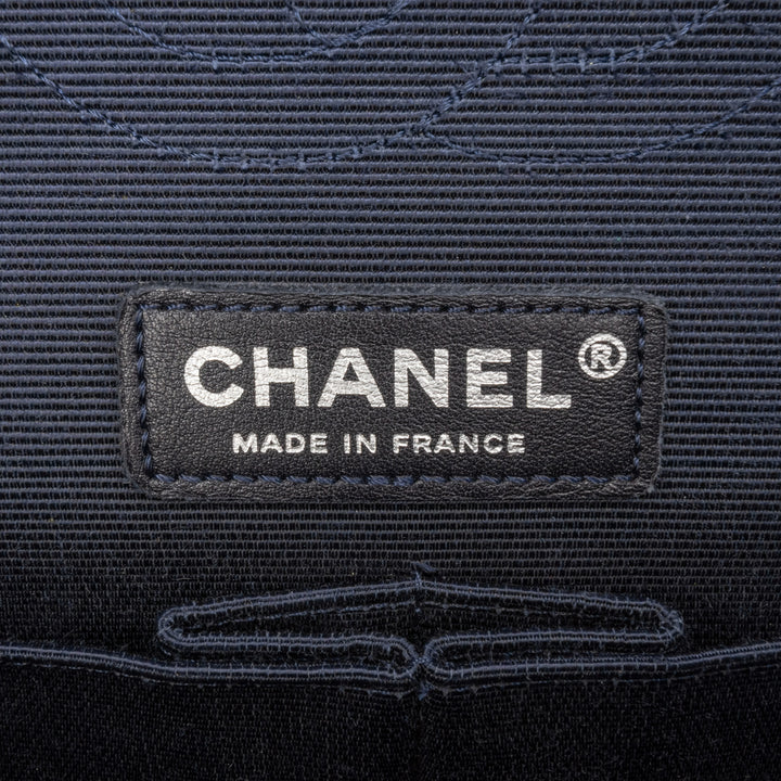 Chanel Medium Classic Printed Grosgrain Double rabat