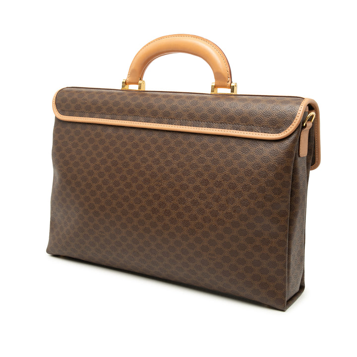 Celine Macadam Coated Toile Business Sac