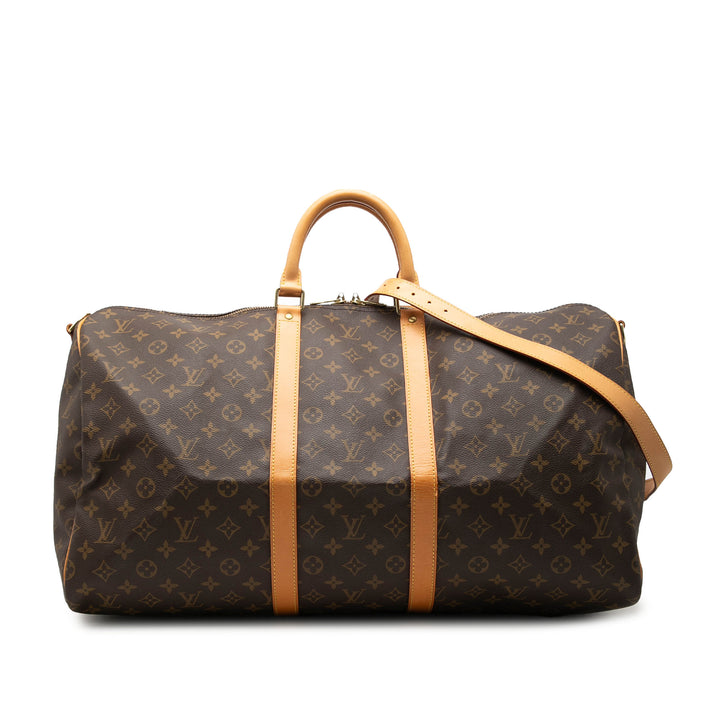 Louis Vuitton Monogram Keepall Bandouliere 55