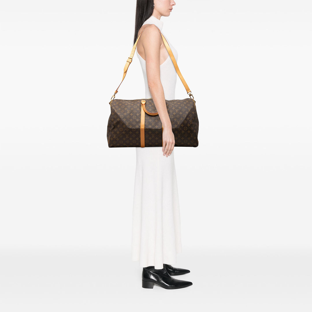 Louis Vuitton Monogram Keepall Bandouliere 55