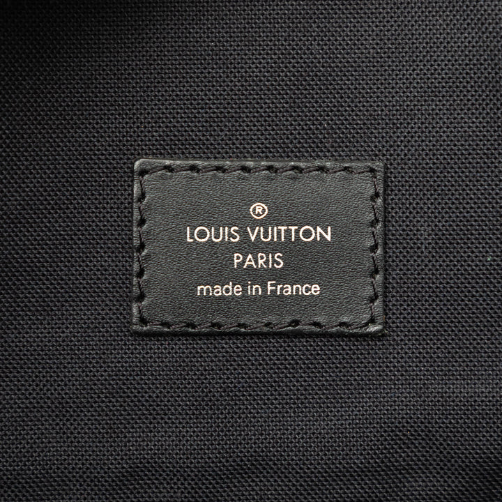 Louis Vuitton Sac à dos Macassar Christopher Monogram MM Marron – vue 5 – GABY PARIS