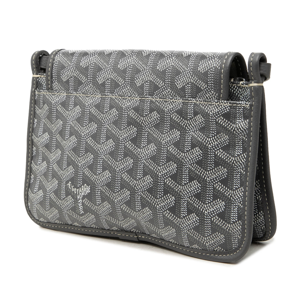 Goyard Plumet Poche Portefeuille Goyardine Gris – vue 2 – GABY PARIS