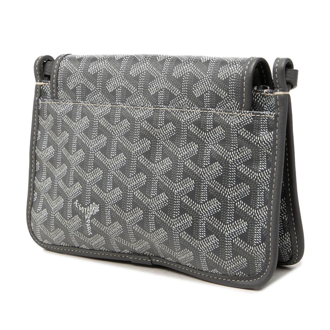Goyard Plumet Poche Portefeuille Goyardine Gris – vue 2 – GABY PARIS
