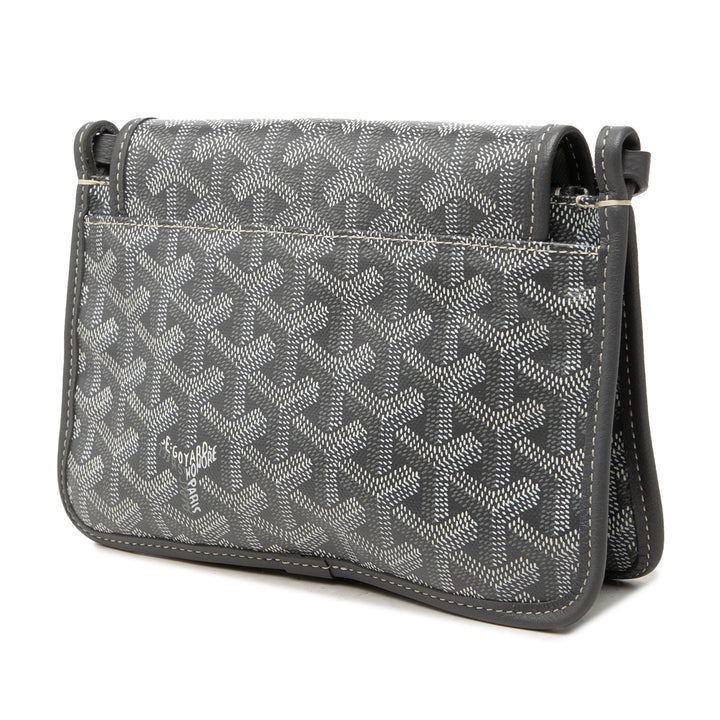 Goyard Plumet Poche Portefeuille Goyardine Gris – vue 2 – GABY PARIS