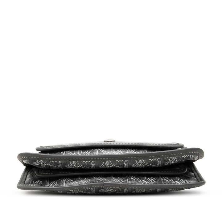 Goyard Plumet Poche Portefeuille Goyardine Gris – vue 3 – GABY PARIS