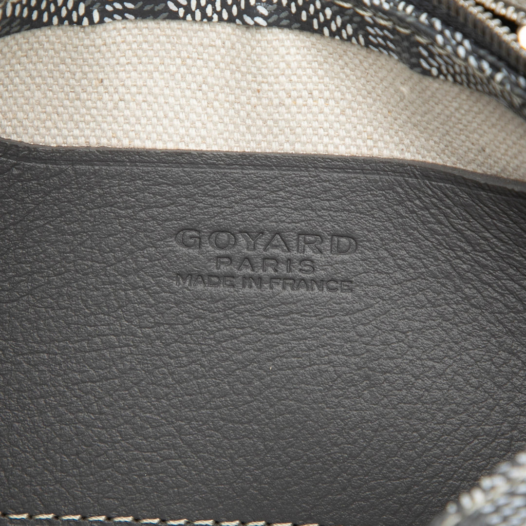 Goyard Plumet Poche Portefeuille Goyardine Gris – vue 5 – GABY PARIS