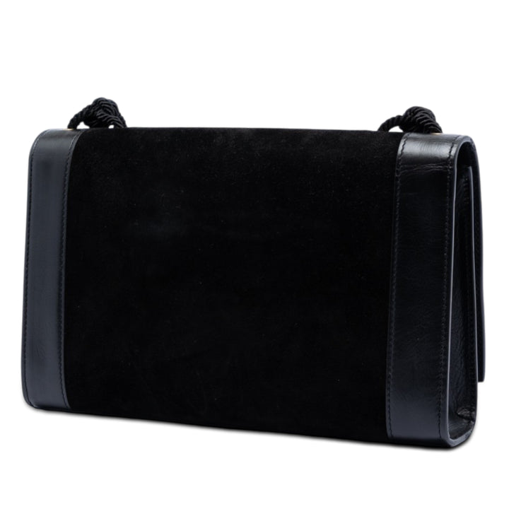 Saint Laurent Medium Daim Rope Stitch Kate Sac porté croisé