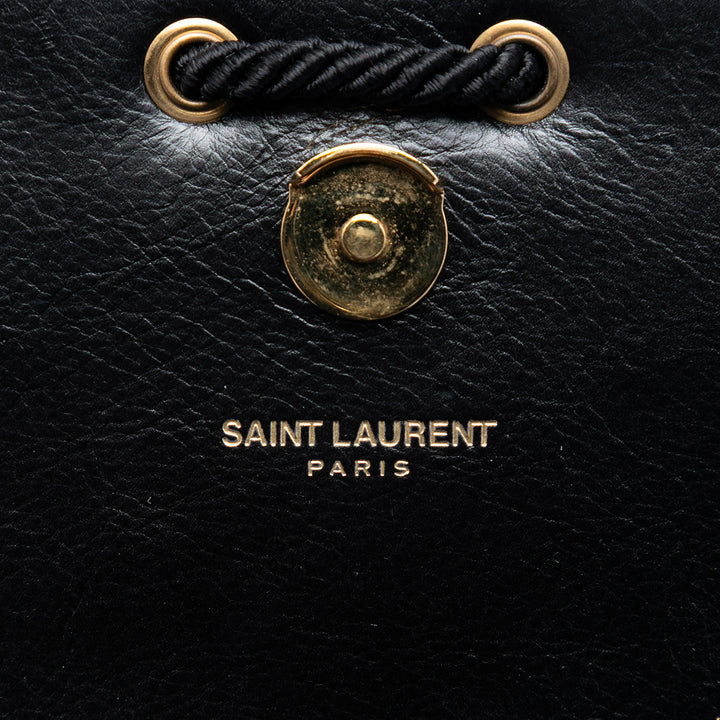 Saint Laurent Medium Daim Rope Stitch Kate Sac porté croisé