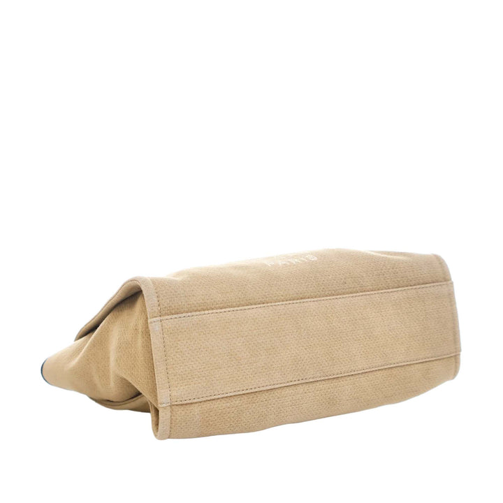 Small Canvas Deauville Tote Brown - Gaby Paris
