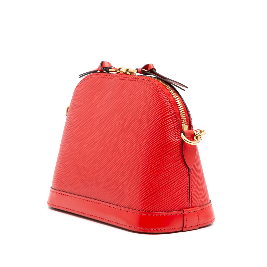 Louis Vuitton Epi Mini Alma Rouge