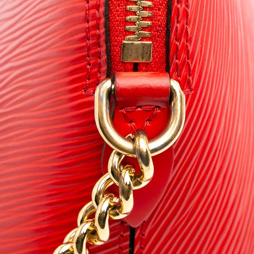 Louis Vuitton Epi Mini Alma Rouge