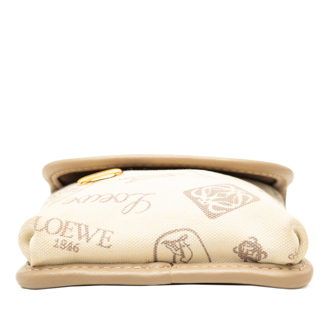 LOEWE Sac bandoulière 160th Anniversary à finitions Beige – vue 3 – GABY PARIS
