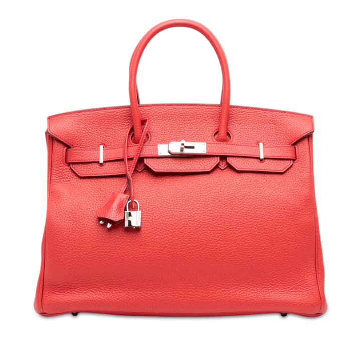 Birkin Retourne 35 Clémence Rouge