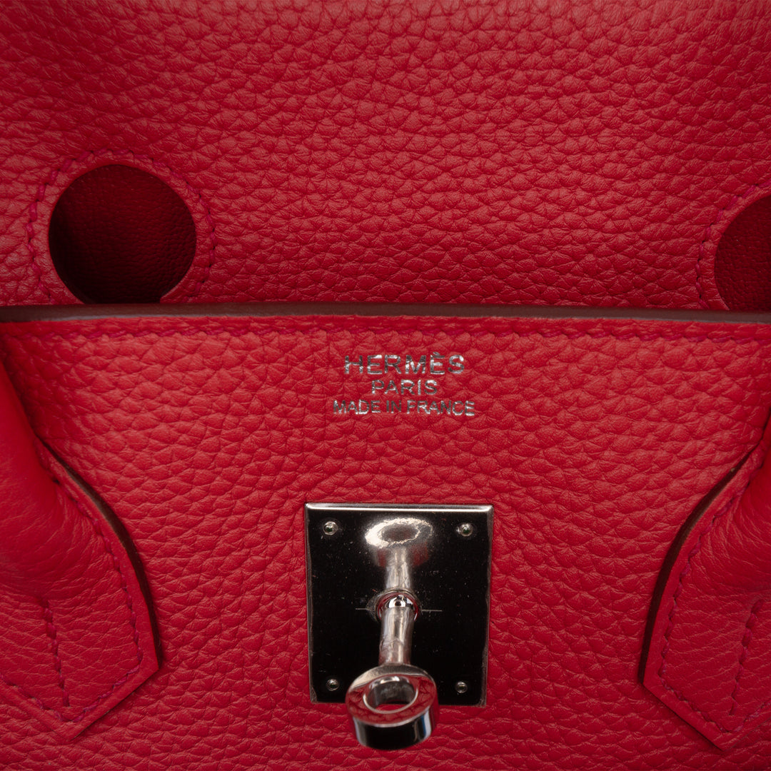 Birkin Retourne 35 Clémence Rouge