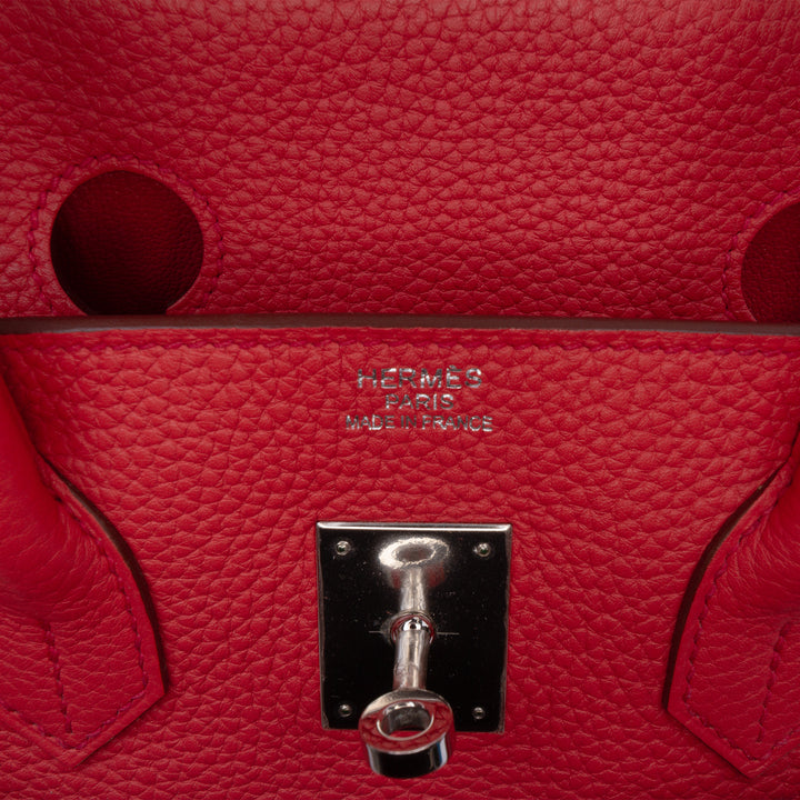 Birkin Retourne 35 Clémence Rouge