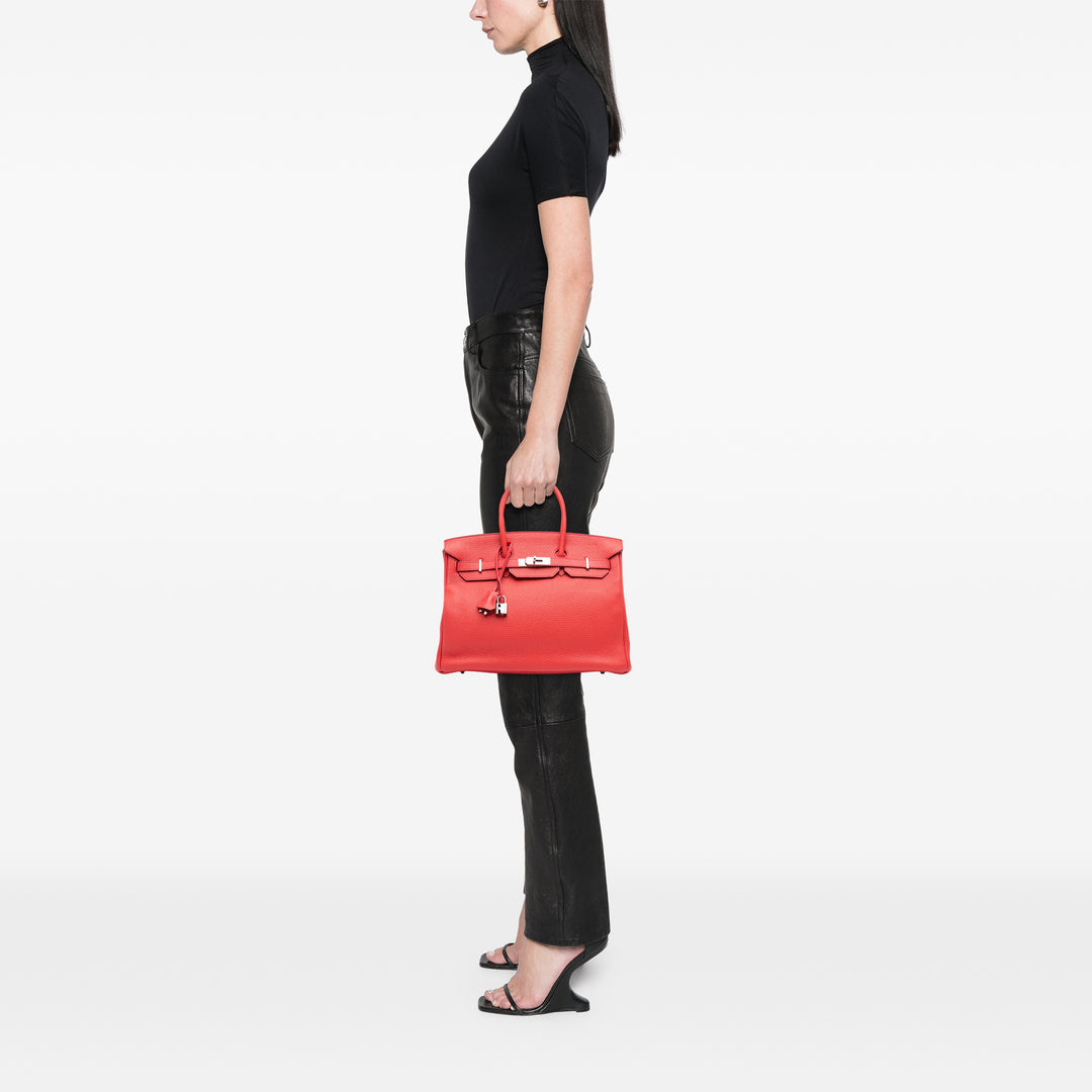 Birkin Retourne 35 Clémence Rouge