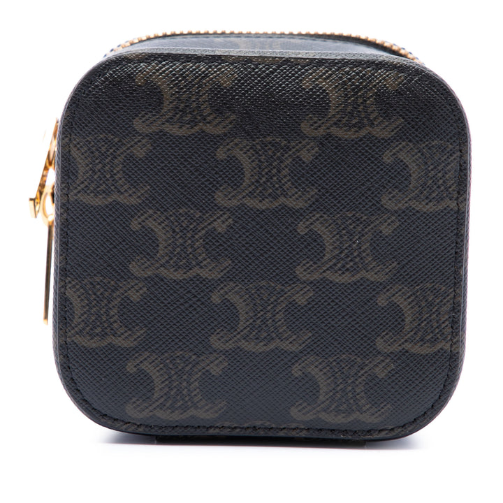 Triomphe Vanity Mini Triomphe enduite Marron