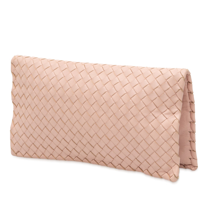 Bottega Veneta Nappa Intrecciato Turn Lock Pochette