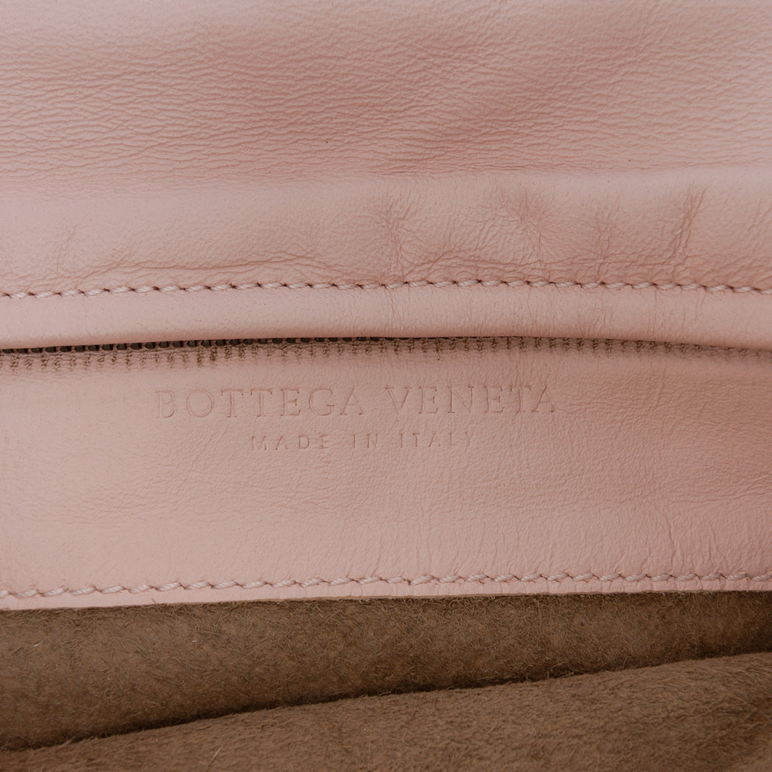 Bottega Veneta Nappa Intrecciato Turn Lock Pochette