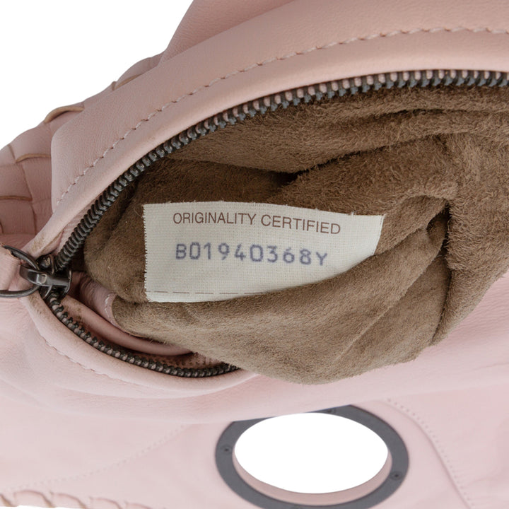 Bottega Veneta Nappa Intrecciato Turn Lock Pochette