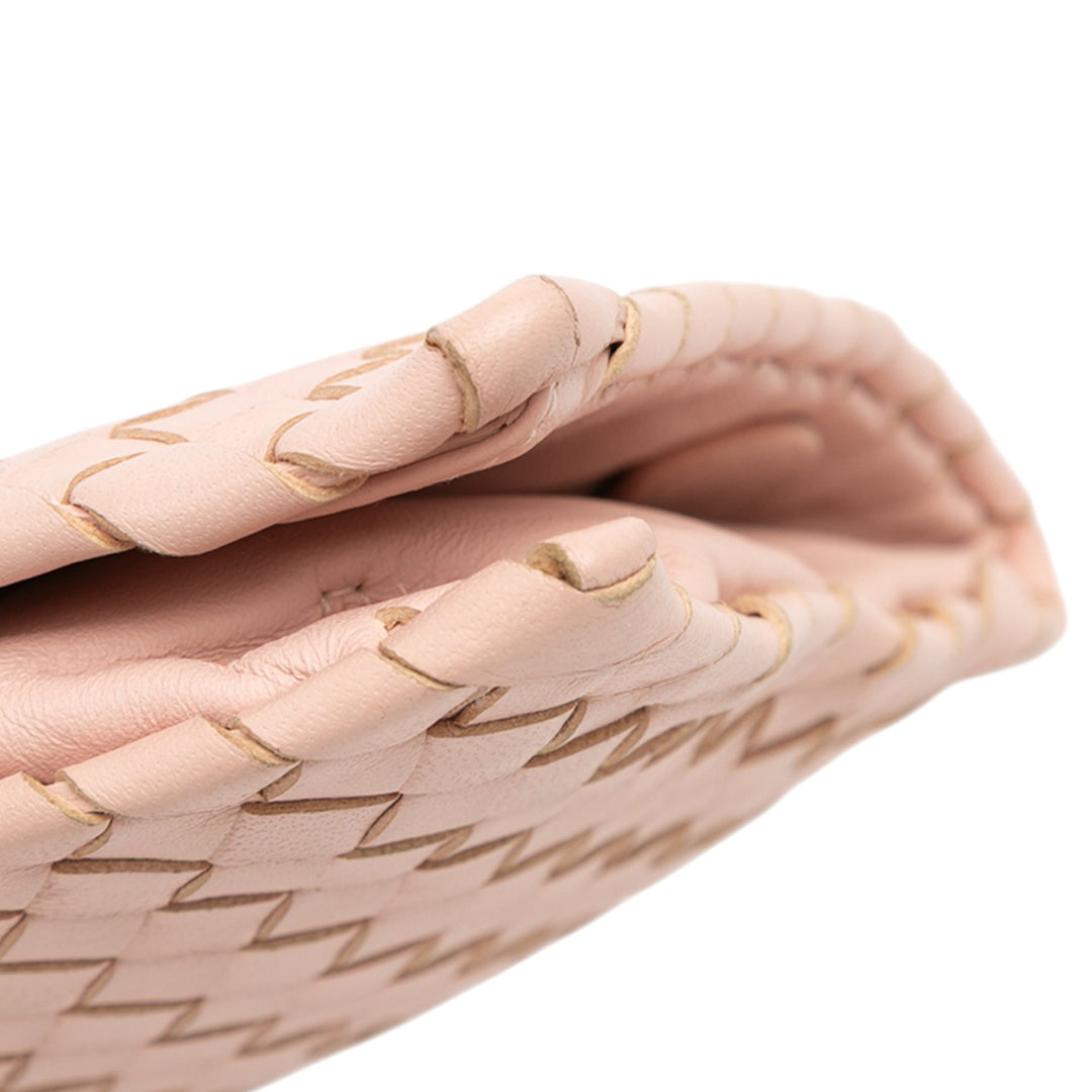 Bottega Veneta Nappa Intrecciato Turn Lock Pochette