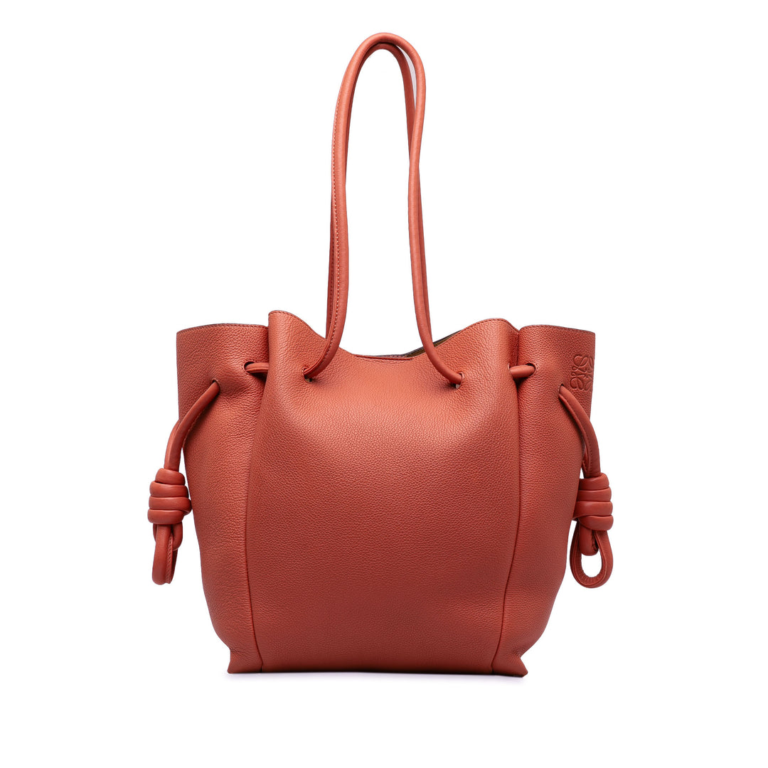 Small Flamenco Knot Tote Bag Pink - Gaby Paris