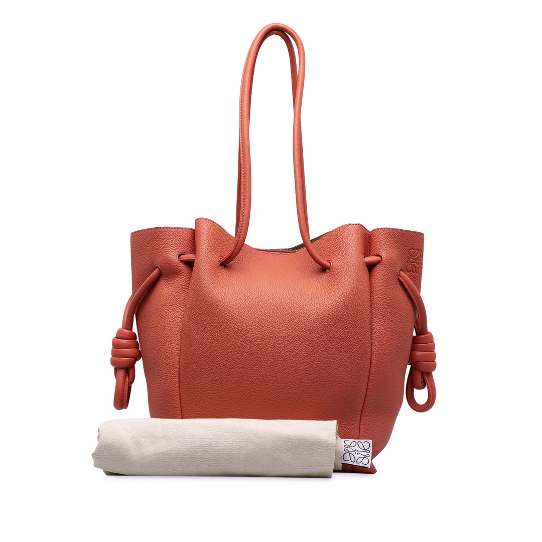 Small Flamenco Knot Tote Bag Pink - Gaby Paris