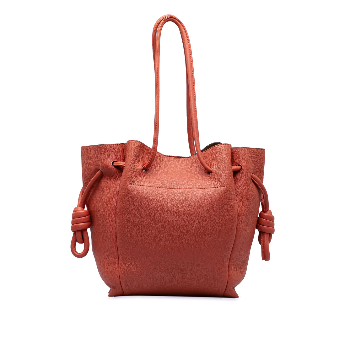 Small Flamenco Knot Tote Bag Pink - Gaby Paris