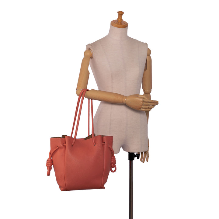 Small Flamenco Knot Tote Bag Pink - Gaby Paris
