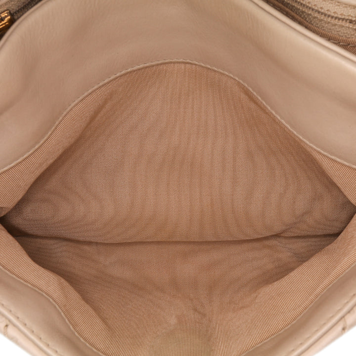 Chanel Quilted Cuir de veau Ultimate Stitch Retro Chain Flap Marron